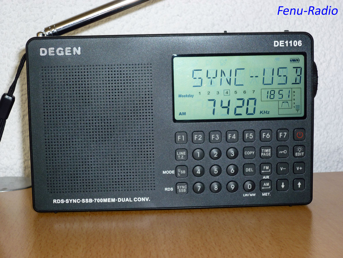 Fenu-Radio - Degen DE1106